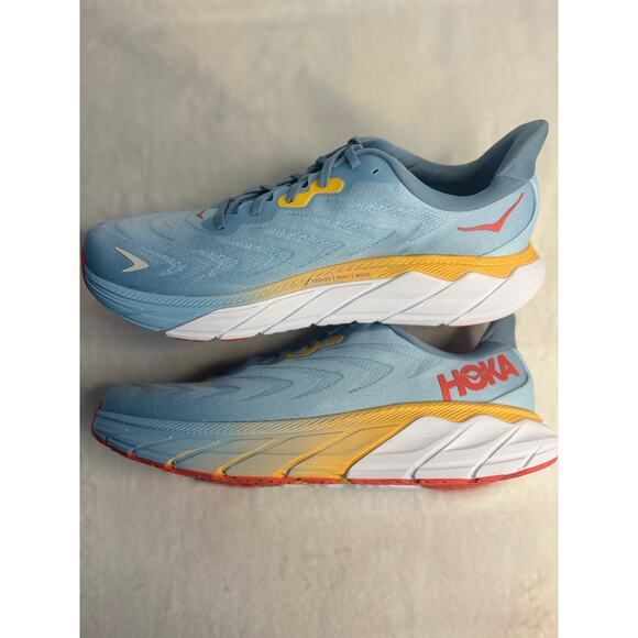 HOKA Men’s Size 14D M ARAHI 6 1123194 NWOB - Picture 1 of 5